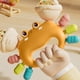 thumbnail image 5 of Lindo sonajero de cangrejo para bebé | Desarrollo sensorial y motricidad | Mordedor ergonómico para bebés de 0 a 36 meses | Diseño de plástico fácil de limpiar, 5 of 5