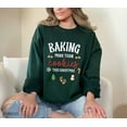 thumbnail image 5 of Christmas Pregnancy Announcement Sweatshirt, Expecting Mom Gift, Pregnancy Sweatshirt, 5 of 5