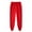 Red, variant on Babysbule Long Pants for Women Ladies Casual Trousers And Trousers Plus Velvet Thick Color Large Size Running Fitness Sports Pants