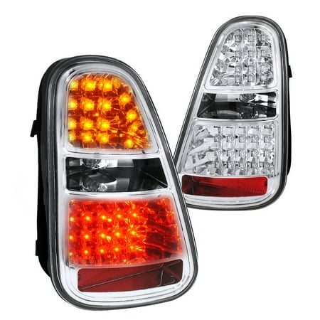 - Spec-D Tuning 2002-2006 Mini Cooper S Led Tail Lights Rear Brake Signal 05 06 (Left + Right)