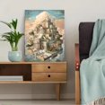 thumbnail image 5 of Floating Ancient City Canvas Print，Historical Wall Art for Living Room Bedroom Hotel Study, 5 of 8