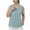 Light Blue, variant on Antinious Pajama Tank Tops for Women Solid Crew Neck Sleeveless Tank Top With ,Holiday!Sleep Shirts for Women,Women Tops Casual,Watermelon Red,Free Size