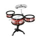 thumbnail image 4 of Juego de batería para niños, juguete de simulación para niños, juguete de , juego de banda de Rock, juego de batería de Jazz para niños pequeños , 3 tambor Sunnimix Tambor de simulación, 4 of 8