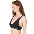thumbnail image 4 of Kindly Yours Women’s Wire-Free Seamless Plunge Bralette, Sizes S-XXXL, 4 of 9