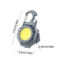 thumbnail image 3 of Dongrere Keychain Flashlight for Camping Bright Portable Hand Light for Night Fishing Hiking Emergency, 3 of 6