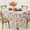 Hampstead Farm-52" x 52" (Square), variant on Thanksgiving Blue Pumpkin 52 X 52 Inch Square Vinyl Tablecloth