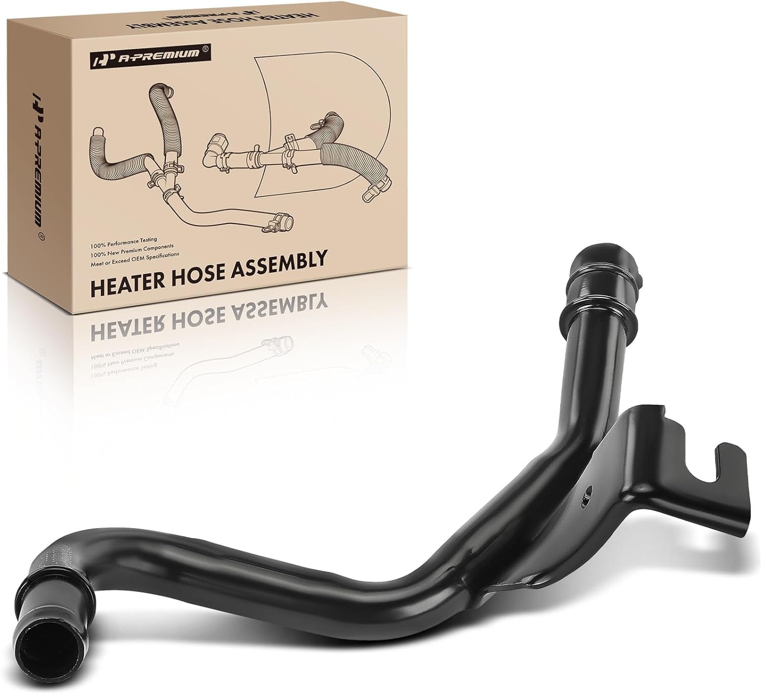 A-Premium HVAC Heater Hose Pipe Tube Assembly with Auxiliary