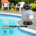thumbnail image 2 of 22-inch Sand Filter for Inground Pools - Up to 55 GPM Flow Rate, Swimming Pool Sand Filter System with 7-Way Multi-Port Valve - Reliable Filtration and Easy Maintenance, 2 of 6