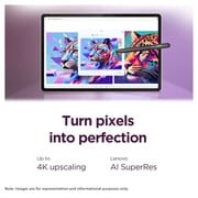 Lenovo - Yoga Tab - 11.1 3.2K Tablet - 12GB RAM - 256GB UFS - with Keyboard + Pen - Luna Grey