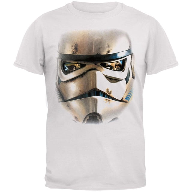 Star Wars - Storm Trooper Big Face Adult T-Shirt