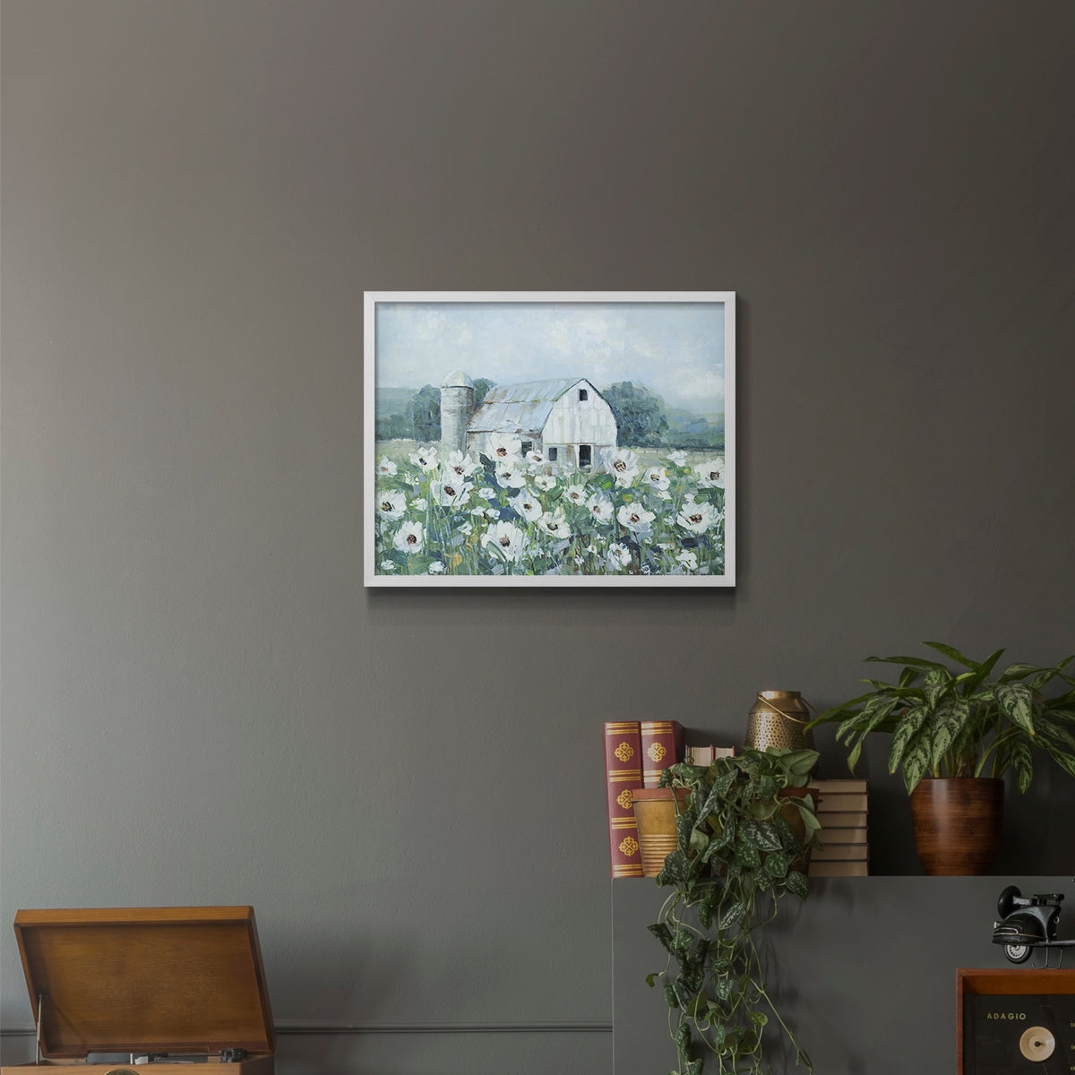 Dream Fields by Sally Swatland - Restickable Framed Giclée Print