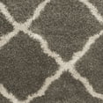 thumbnail image 5 of SAFAVIEH Belize Joisse Geometric Plush Shag Area Rug, Grey/Taupe, 5'1" x 7'6", 5 of 5