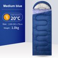 thumbnail image 1 of TFixol Sac de Couchage d'Hiver Ultra-Chaleur pour Adultes, Imperméable et Portable, Idéal pour le Camping, la Randonnée et l'Utilisation Intérieure, Inclut une Pochette de Rangement, 90.5 x 31.5 Pouces, 1 of 6