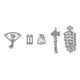thumbnail image 1 of Troqueles de corte de metal para Año Nuevo Chino: plantillas para hacer tarjetas en relieve, 1 of 5