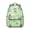 Green, variant on Magical unicorn cartoon school backpack for Student, galaxy and rainbow theme with moon and stars, breathable oxford fabric, perfect for students and outdoor use