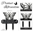 thumbnail image 6 of Acrylic Memorial Garden Stake for Mom, Waterproof Heart/Butterfly Cemetery Grave Markers for Outdoor Yard, Sympathy Bereavement Remembrance Gift, 6 of 7
