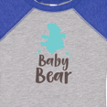 thumbnail image 4 of Inktastic Baby Bear, Bear Cub, Cute Bear, Little Bear - Blue Boys Baby Bodysuit, 4 of 5