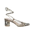 thumbnail image 2 of Steve Madden Womens Ivanna Leather Strappy Dress Sandals, 2 of 3