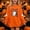 A117 Orange, variant on Tween Girls Ghost Floral Graphic Pullovers Fall Long Sleeve Sweatshirts Youth Crewneck Slouchy Tops Kids Halloween Themed Casual Shirts Holiday Festival Clothes, Size 7-8