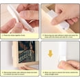 thumbnail image 2 of Bandes Adhésives Double Face Robustes, Bandes Suspendues Résistantes à l'Eau pour Crochets Intérieurs, Application en Surface Lisse, 2 of 5