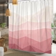 thumbnail image 2 of Tchckioa Shower Curtain for Bathroom Bathtub Decor,Waterproof Hooks Bath Curtain(72x84 Inch,Pink), 2 of 6