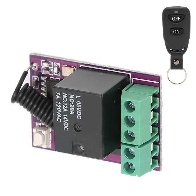 Wireless Relay Remote Control, High Sensitivity RF Relay Switch For Lighting For Elevators For Electric Doors