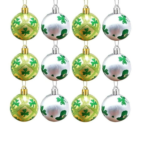 

St. Patrick s Day Irish Festival Decorations Gold And Silver Straw Hat Party Decoration Small Pendant Hot Sale Clearance