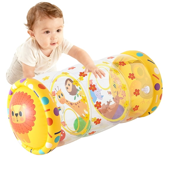 Crawling & Walking Baby Toys, Inflatable Rolling Infant Toys 6-12 Months, Toddler Toys 1 2 3 for Girls Boys