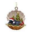 thumbnail image 2 of Adorno colgante de acrílico para árbol de Navidad, colgante para coche, cachorro durmiendo Estilo C, 2 of 9