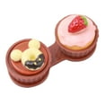 thumbnail image 1 of Contact Lens Case Portable Cute Cake Design Contact Lens Holder Contact Lens Box, 1 of 7