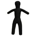 thumbnail image 2 of Grappling Dummy Practice Tool Kickboxing PU Leather Unfilled Adjustable 110cm Tall for Home Gym Training, 2 of 9