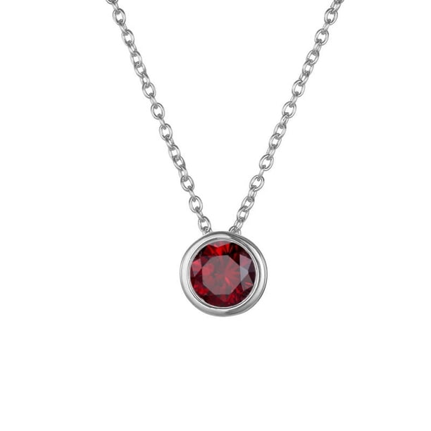 Collar de diamantes corto de lujo ligero para mujer, cadena de clavícula de acero de titanio que no se decolora, colgante de acero inoxidable, sentido de alta calidad