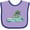 Lavender and Purple, variant on Inktastic Cozumel Mexico Vacation Cruise Boys or Girls Baby Bib