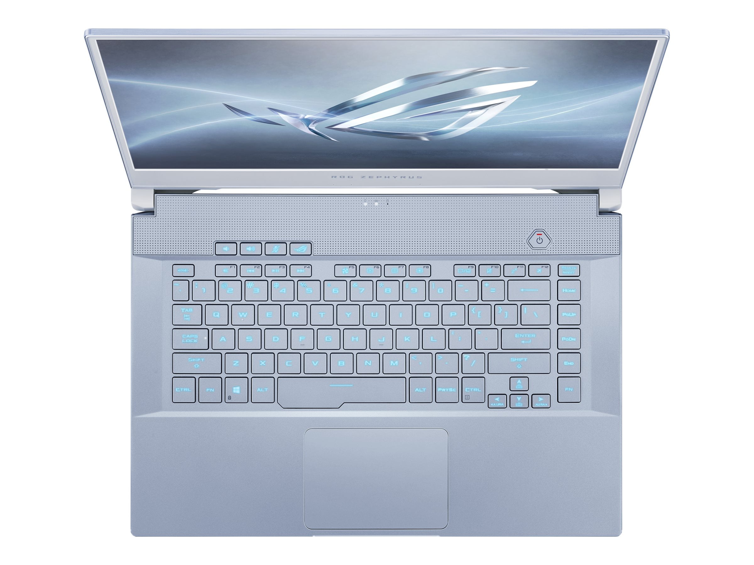 ASUS ROG Zephyrus M GU502GU-XH74 - Intel Core i7 - 9750H / up to 4.5 GHz - Win 10 Pro 64-bit - GF GTX 1660 Ti - 16 GB RAM - 512 GB SSD NVMe - 15.6" 1920 x 1080 (Full HD) @ 240 Hz - Ethernet, Fast Ethernet, Gigabit Ethernet, IEEE 802.11b, IEEE 802.11a, IEEE 802.11g, IEEE 802.11n, IEEE 802.11ac, Bluetooth 5.0 - Wi-Fi 5 - blue
