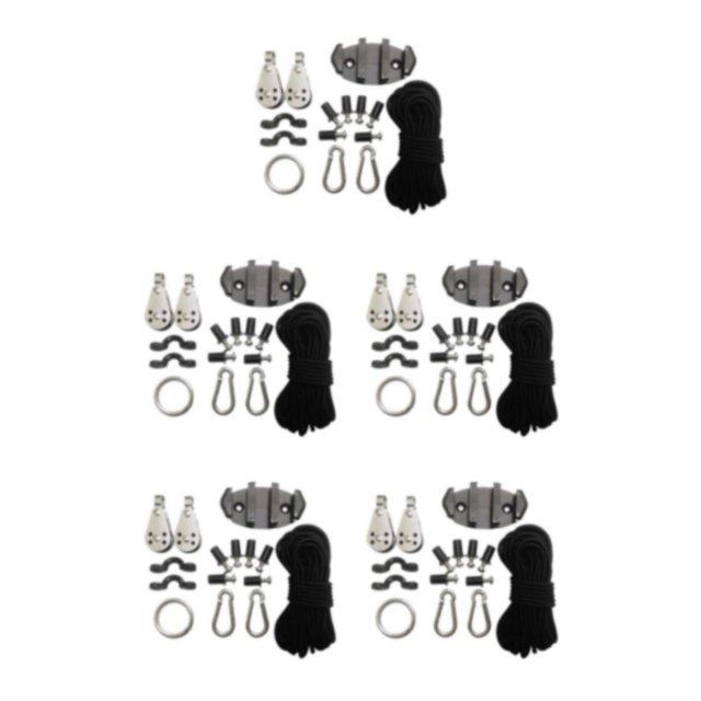 Wosthever Kit de carrito de ancla para canoa y kayak para deportes acuáticos Type2 NO2
