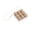 Coffee, variant on 9 Key Keyboards Clicks Toy Silicone Keychain Multifunction Stress Relief Keycaps