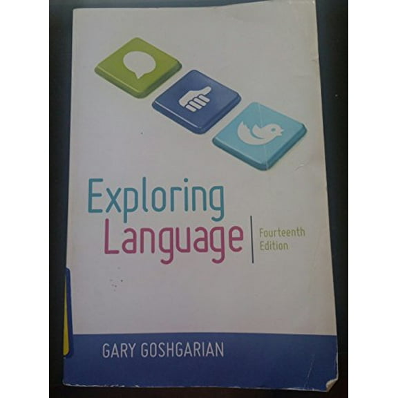 Pre-Owned Exploring Language (Paperback) 0321965256 9780321965257