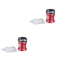 thumbnail image 1 of Vogacara 1 Juego de estampador de uñas francés con raspador de silicona transparente cabeza arte de uñas sello herramientas de Type3 NO3 Vogacara CBP063268, 1 of 5