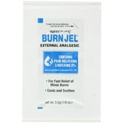 Premiers secours seulement 600U-01 Water-Jel Burn Jel, sachet d'aluminium 1/8 oz (boîte de 25)