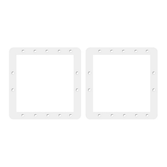 2Pcs Pool Skimmer Gasket Rubber Seals Swimming Pool Pump Drain Accessories Simple Installs for Above Ground Inground