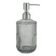 thumbnail image 1 of Ofertas Únicas 1 Pc Dispensador de Jabón Clásico de Líneas Verticales para Baño 450ml Tonalidad Gris Plateada, 1 of 6