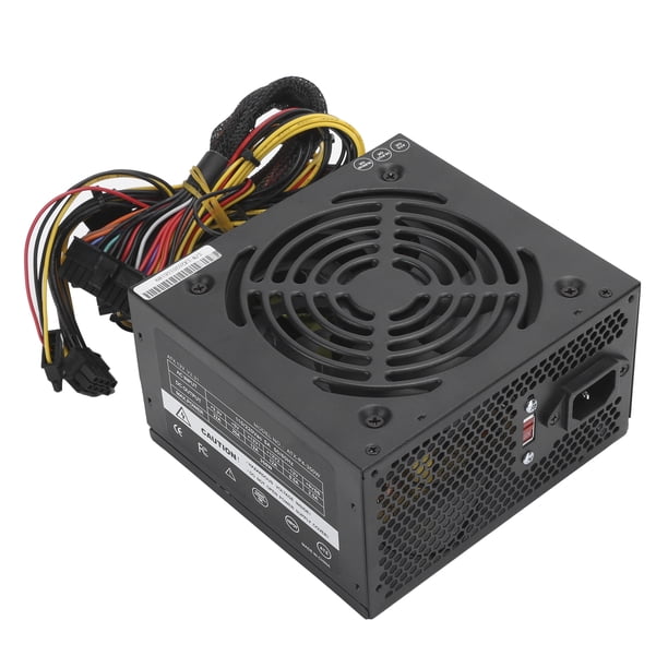 Fuente de Alimentación para PC de 350 W bajo Consumo de Energía Ajustable 115/230 V Conector Clear Mark Diseño de Doble Anillo Magnético Real