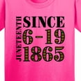 thumbnail image 4 of Juneteenth Since 6-19-1865 Youth T-Shirt, 4 of 5