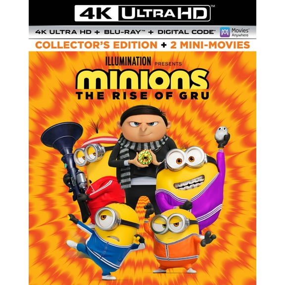 Minions: The Rise of Gru (4K Ultra HD Blu-ray Digital Copy)