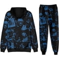 thumbnail image 2 of Jey Uso YEET 3D Fall Suit Hoodies Sportswear Hooded Ankle Banded Pant Two Piece Set, 2 of 2