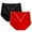 Red, variant on Jienlioq Women's Briefs Clearance 2Pcs Women's Briefs Comfortable Cotton High Waist Underwear Women Sexy Panties Flash Picks