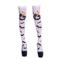 thumbnail image 2 of SAZBJOJN Thigh High Socks for Women Holiday Accessories Women's Halloween Over The Knee Socks Dress‑Up Stockings for Halloween Themed Party Night Event White One Size, 2 of 4