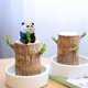 thumbnail image 5 of Resin Pandas Ornament Home Desktop Decorations Ornaments Brazilians Wood Accessories Sculpture, 5 of 6