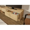 thumbnail image 4 of Nexera Rustik TV Stand for TVs up to 80 inches, Golden Maple, 4 of 6