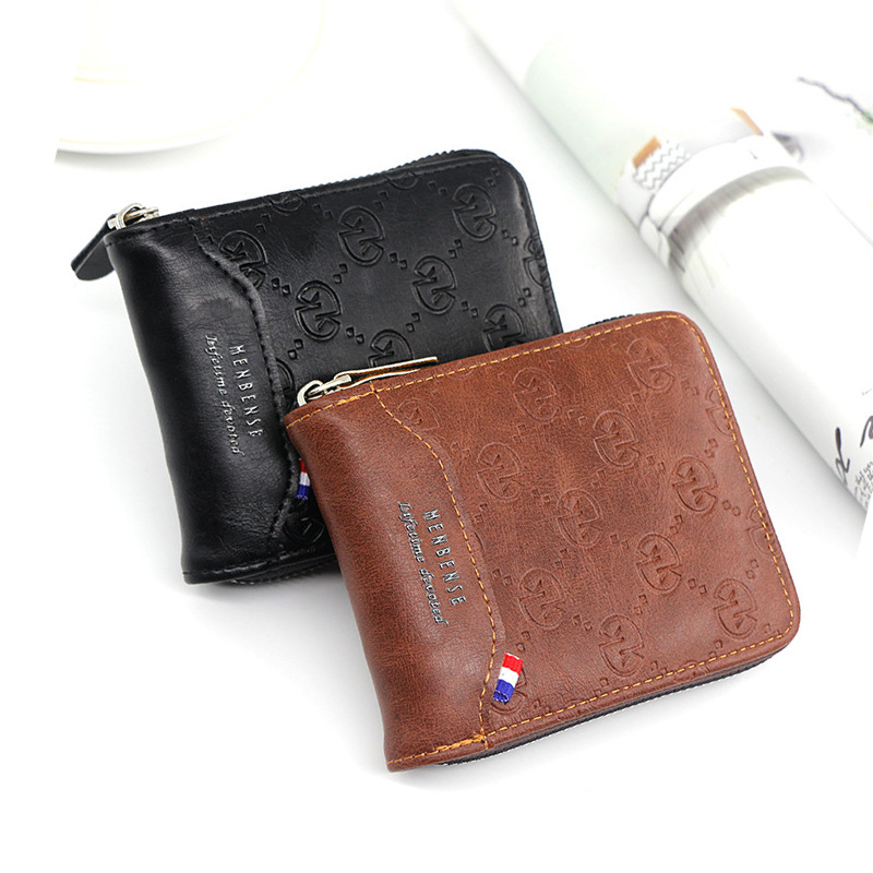 Pochette Homme En Cuir Véritable – Fermeture Zippée Top, Organiseur Intérieur, 25x16x4.5 Cm – Style Professionnel - 6